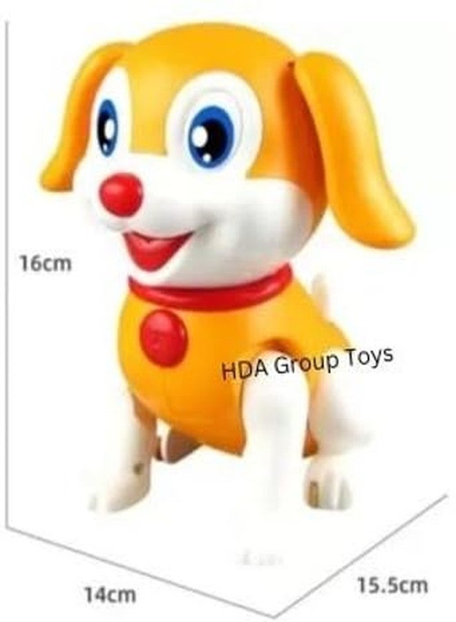 HDA GROUP Musical Sound Toy Musical Dog Barking Toy Dog with Flashing Light and Sound for Kids 3+ Years | Fun Musical Learning Toy with Lights and Sounds - Encourages Creativity (Multicolor) - Image 3